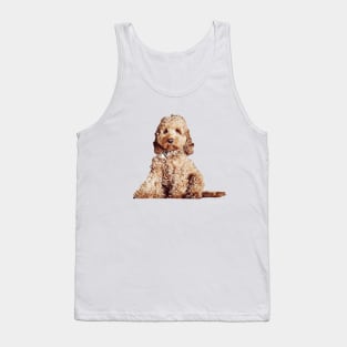 Cavoodle Labradoodle Cockapoo Mini Poodle x Cute Puppy Dog Tank Top